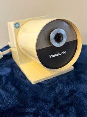 Vintage PANASONIC Electric Pencil Sharpener KP-22A Mid-Century Pana Point TESTED